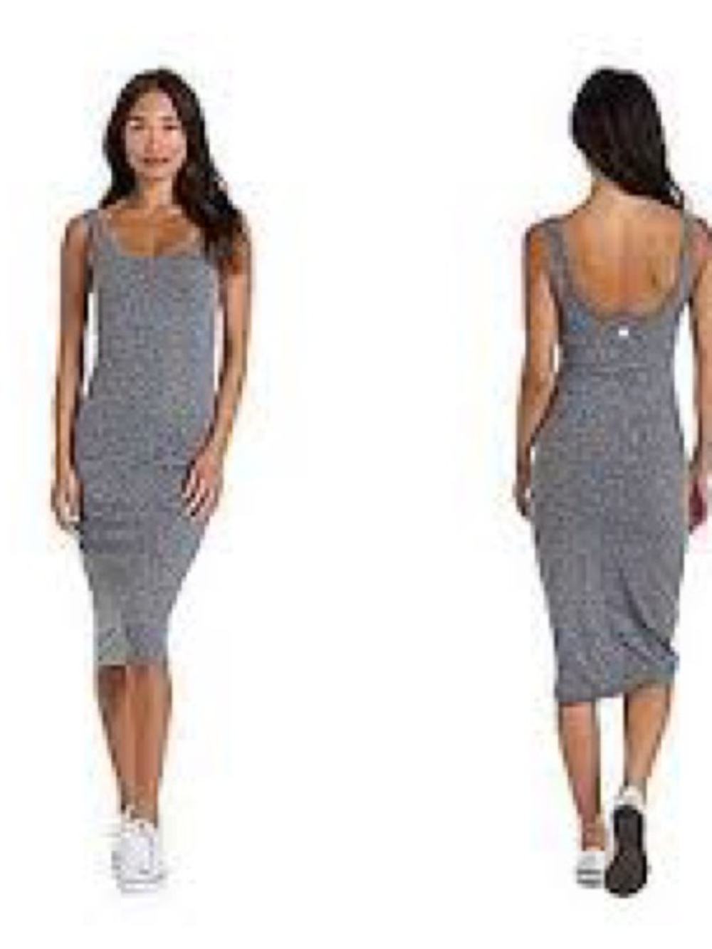 VUORI HALO ESSENTIAL DRESS Size M Heathered Grey